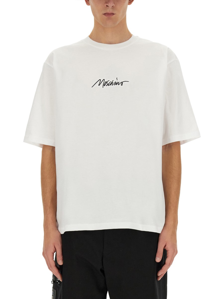 MOSCHINO T-SHIRT CON LOGO