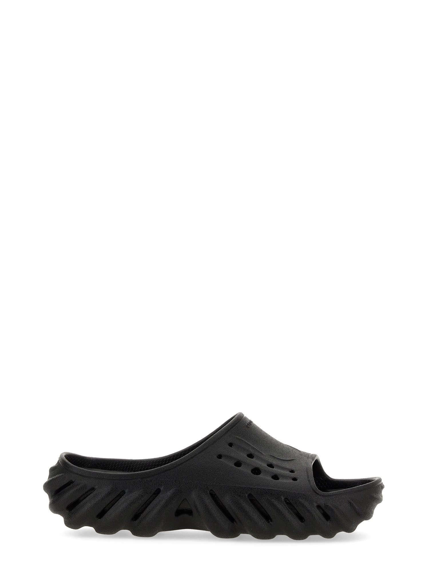 Shop Crocs Slide Sandal "echo" In Black