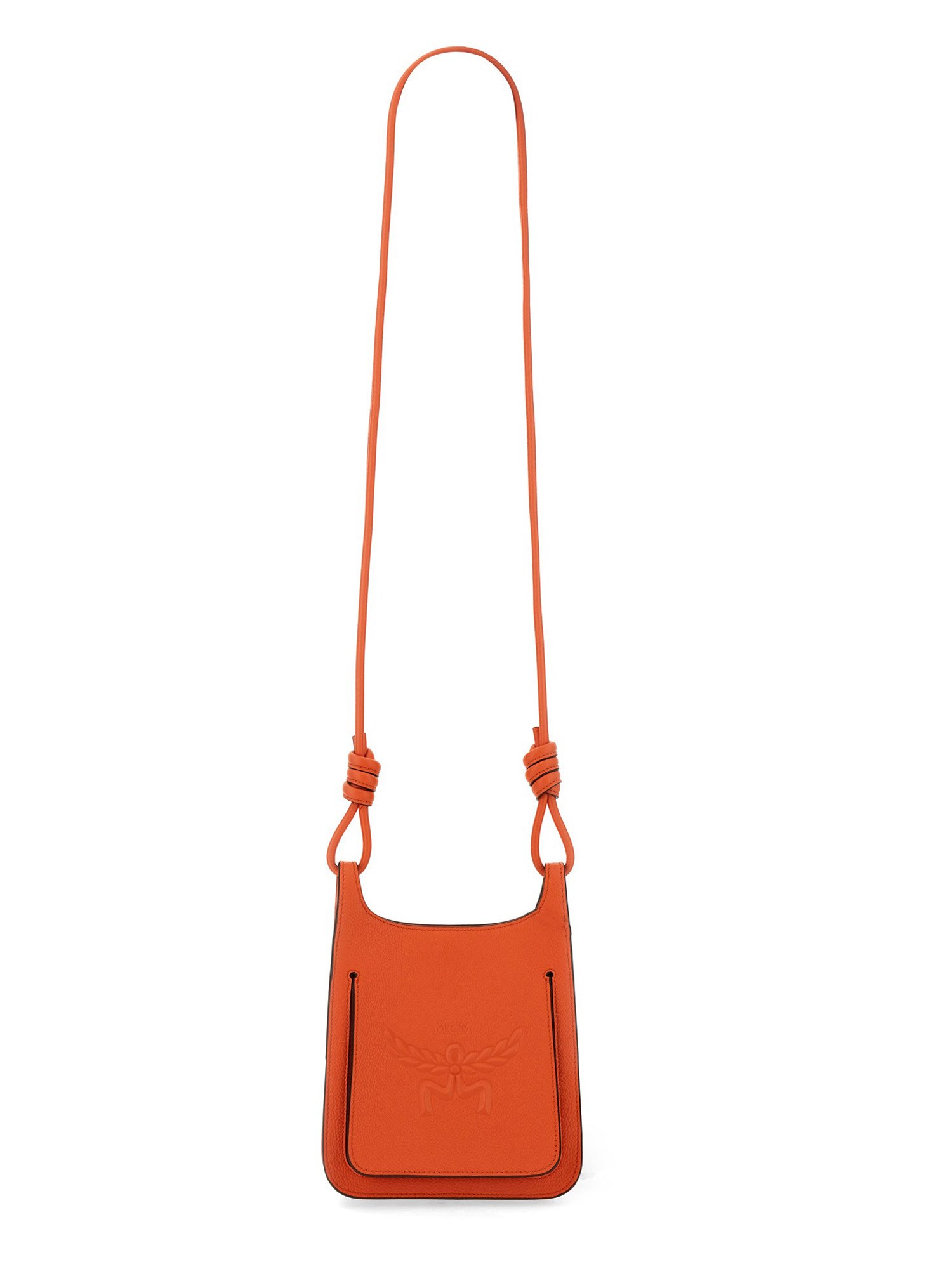 Shop Mcm Hobo Bag "himmel" In Orange