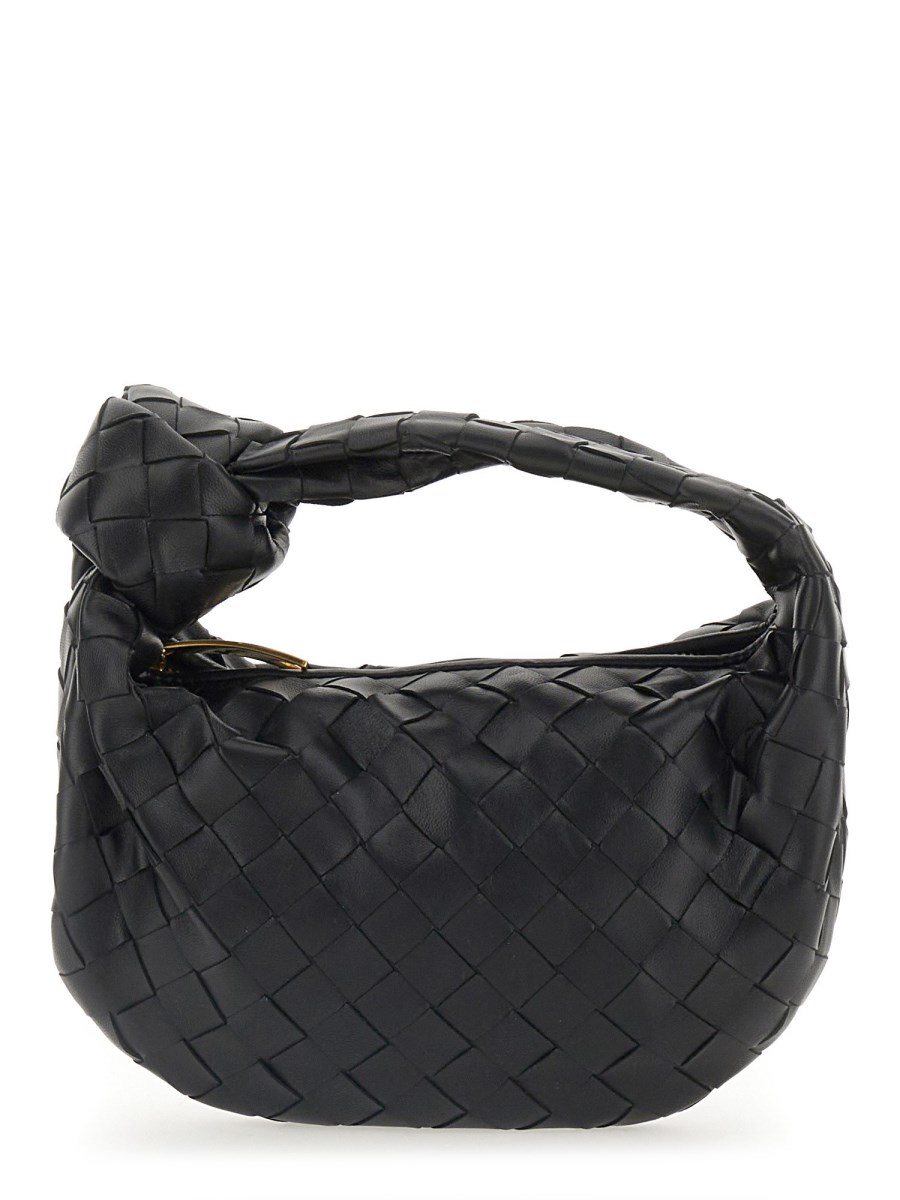 Bottega veneta jodie discount leather woven handbag