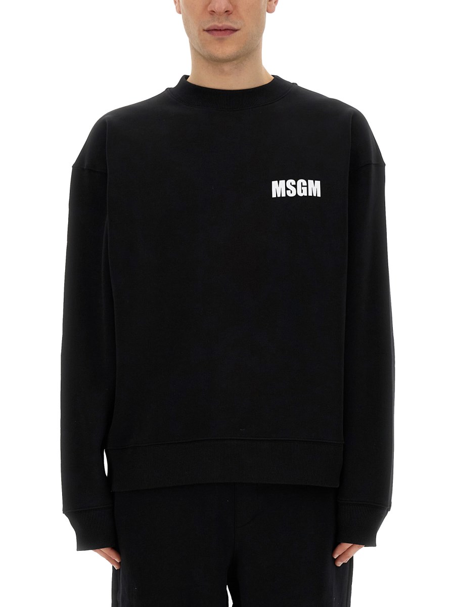 MSGM FELPA CON LOGO