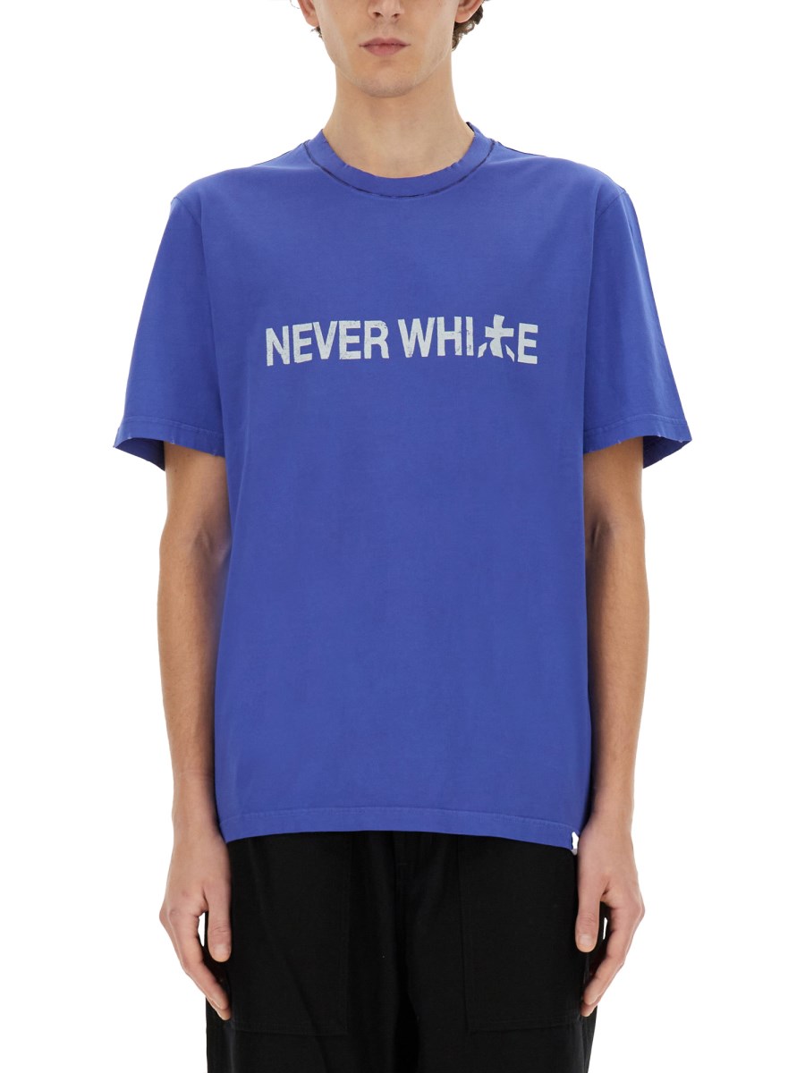 PREMIATA T-SHIRT "NEVER WHITE"