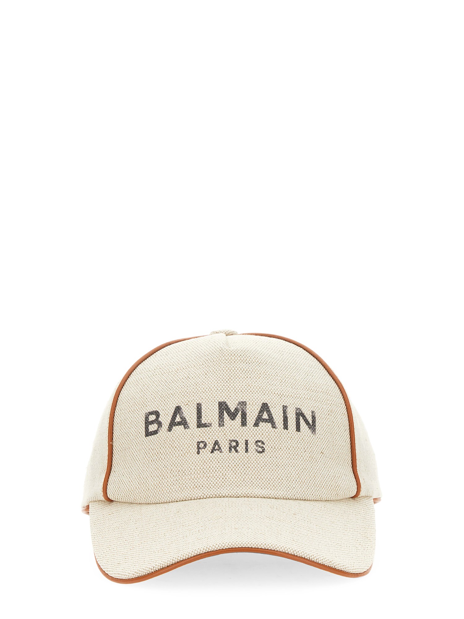 balmain baseball hat with logo