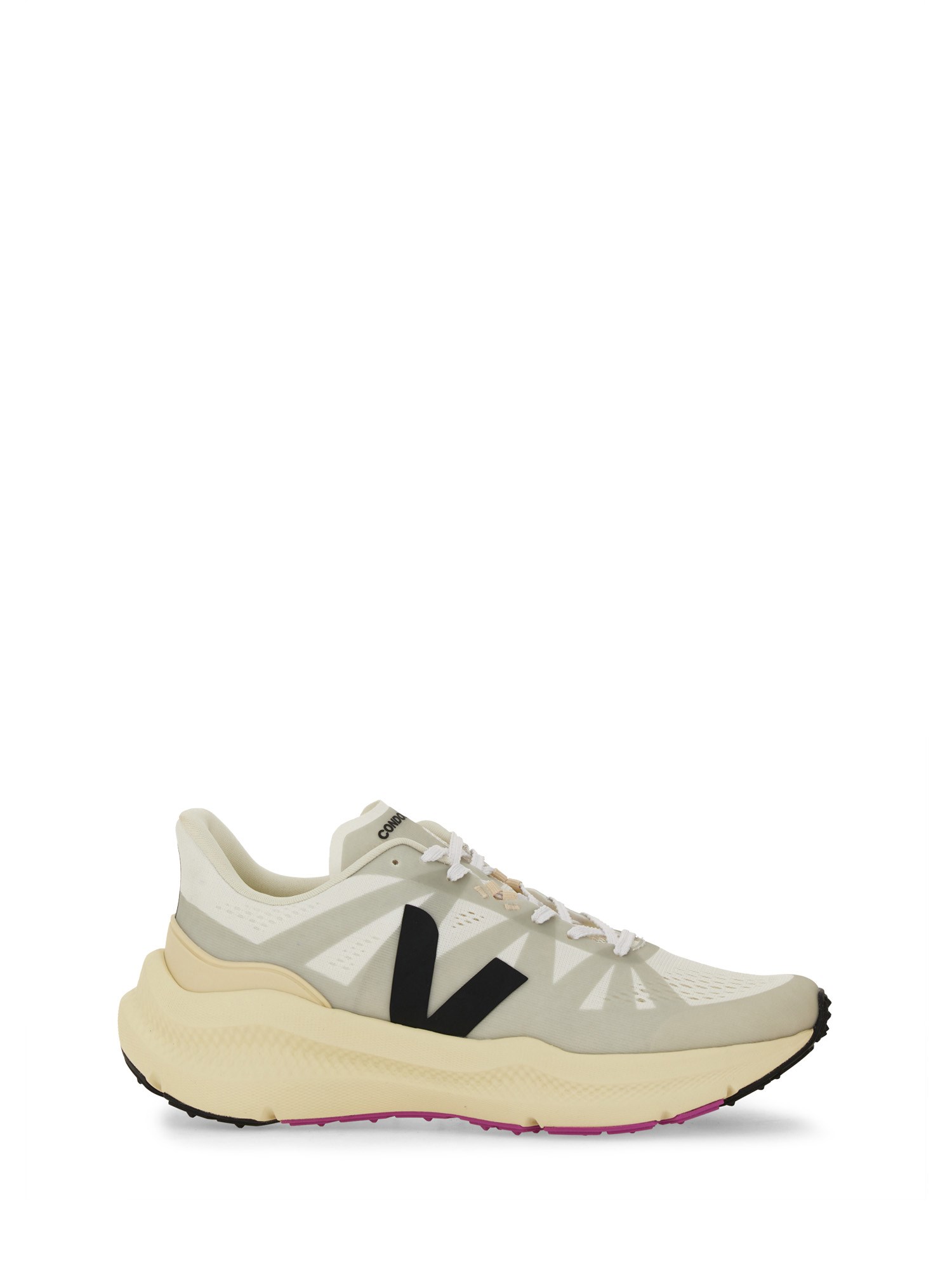 Shop Veja "condor 3" Sneaker In White