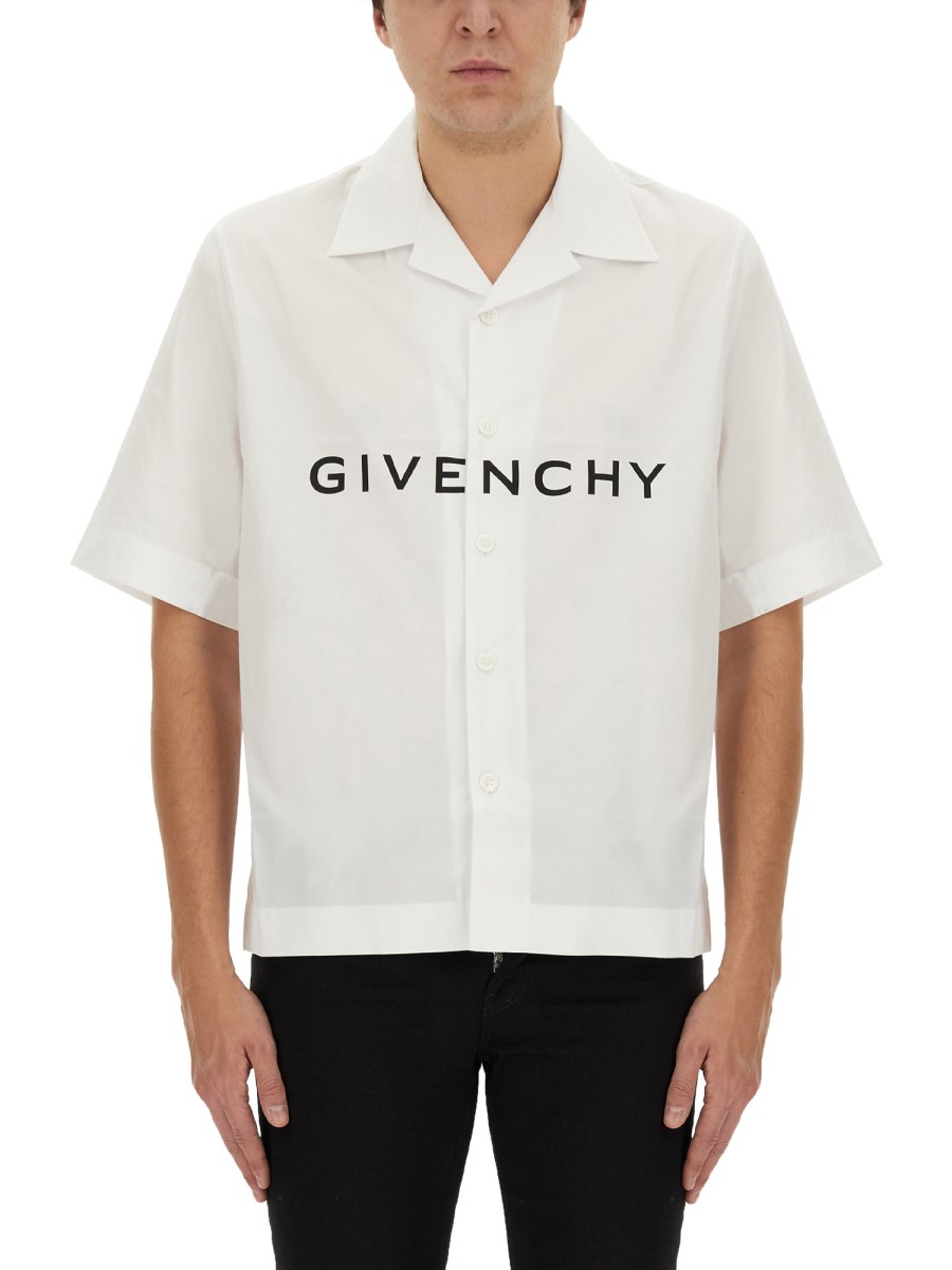 Givenchy white hotsell polo shirt