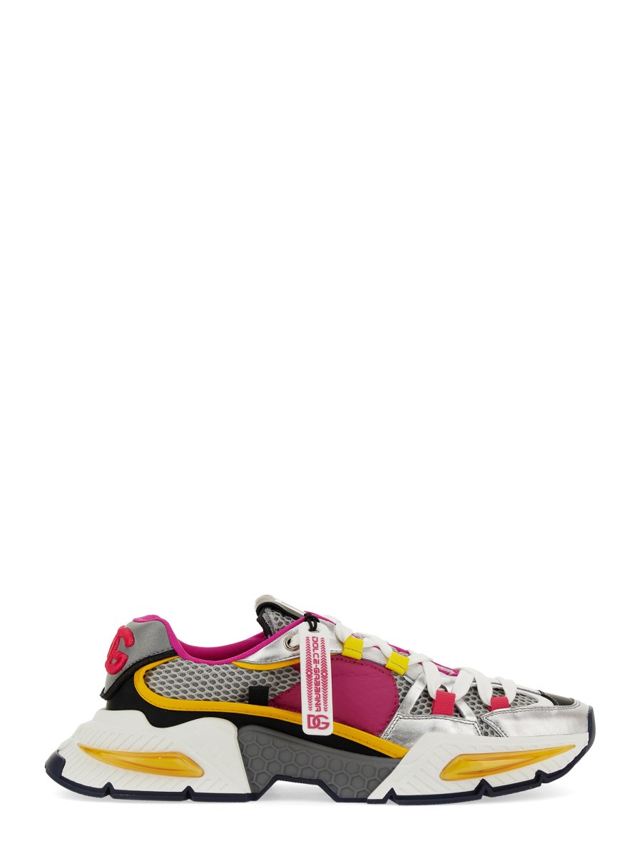 DOLCE & GABBANA SNEAKER "AIRMASTER" IN MIX MATERIALI