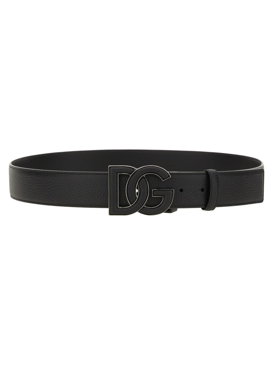 DOLCE GABBANA LEATHER BELT Eleonora Bonucci