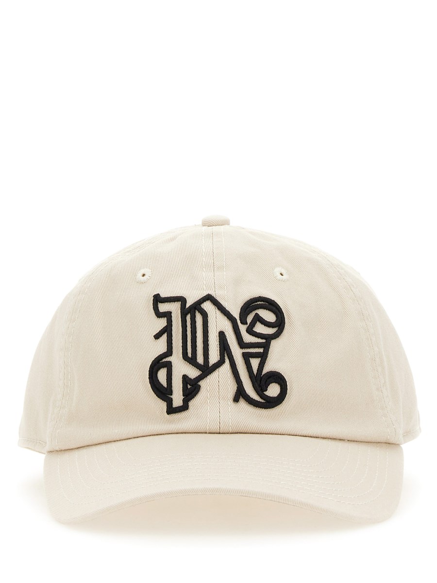 PALM ANGELS CAPPELLO DA BASEBALL IN COTONE CON LOGO