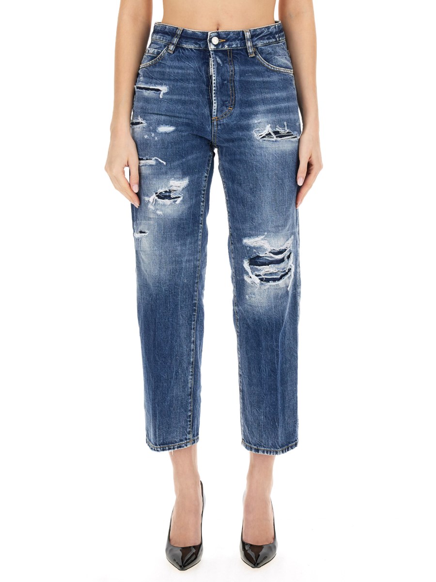 DSQUARED JEANS "BOSTON" IN DENIM DI COTONE