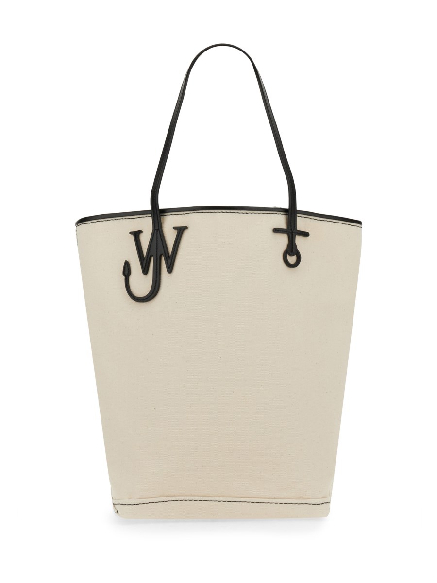 JW ANDERSON BORSA TOTE TALL ANCHOR IN TELA DI COTONE