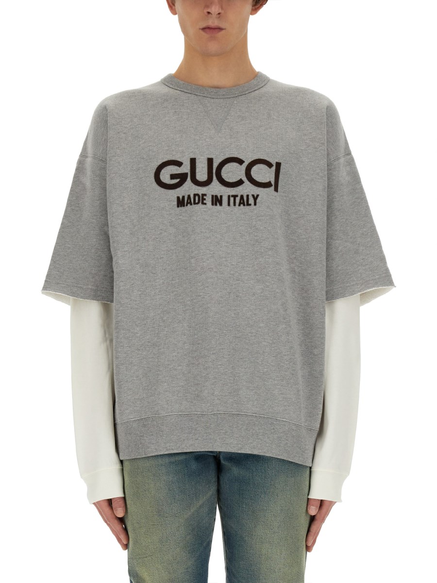 GUCCI FELPA CON LOGO