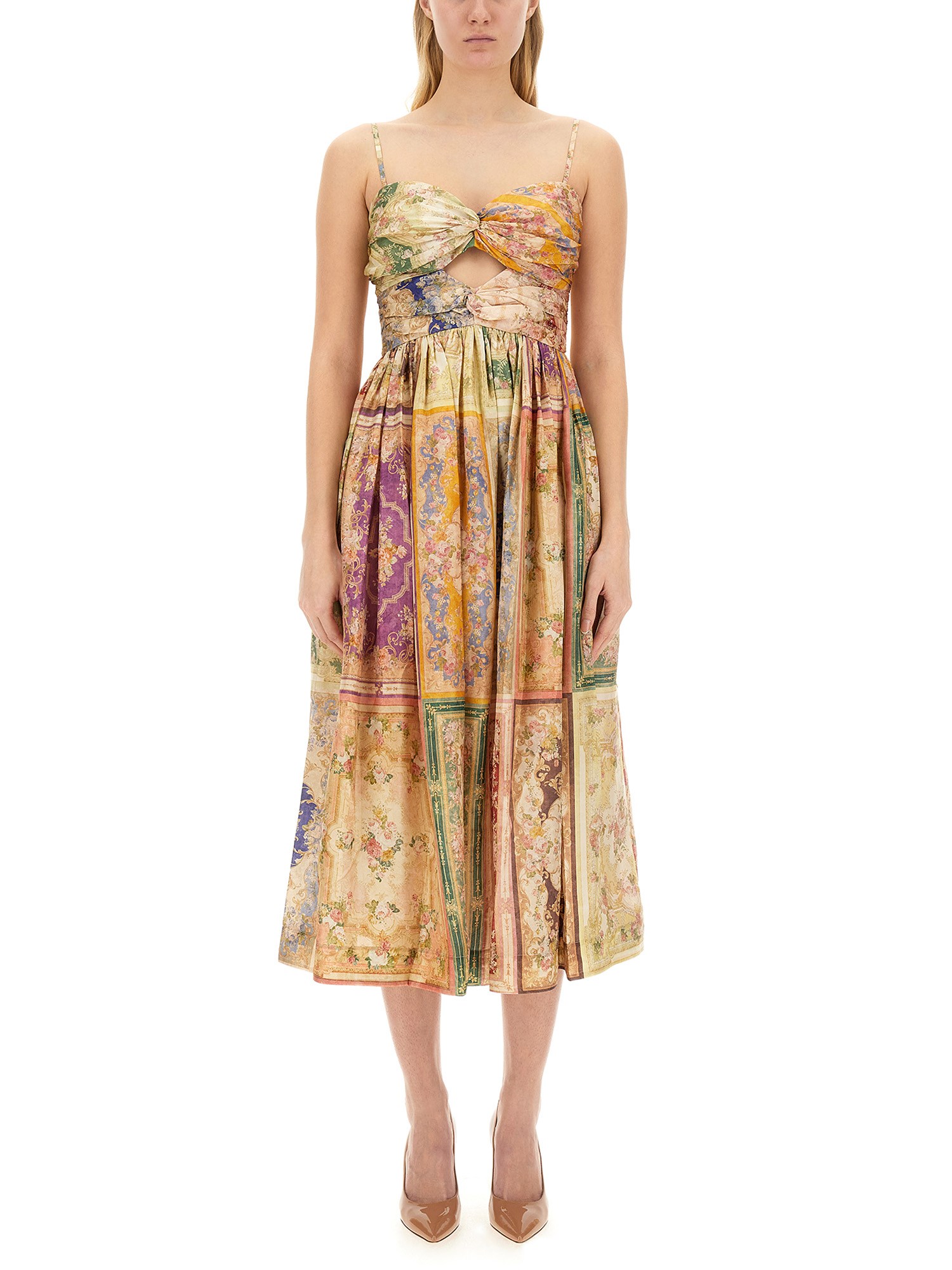 zimmermann floral print dress