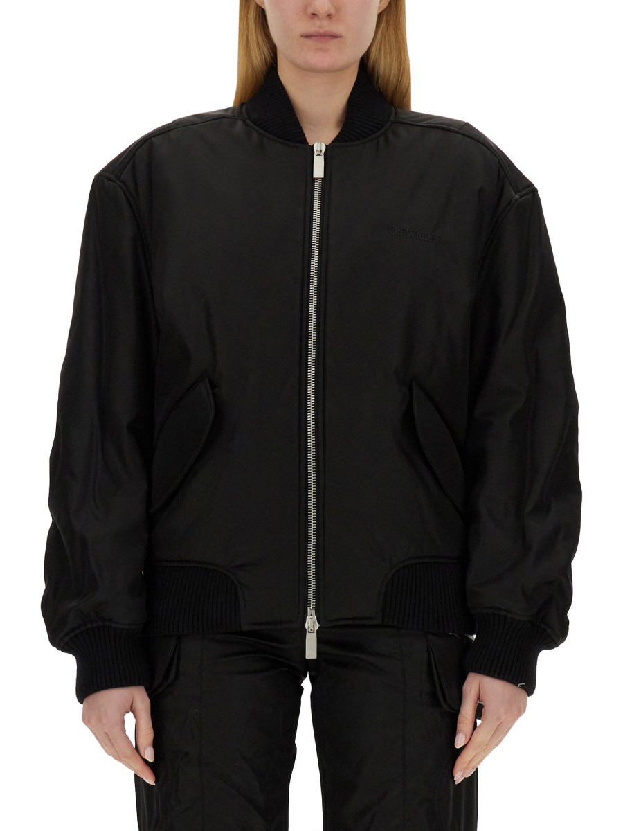 BOMBER IN NYLON