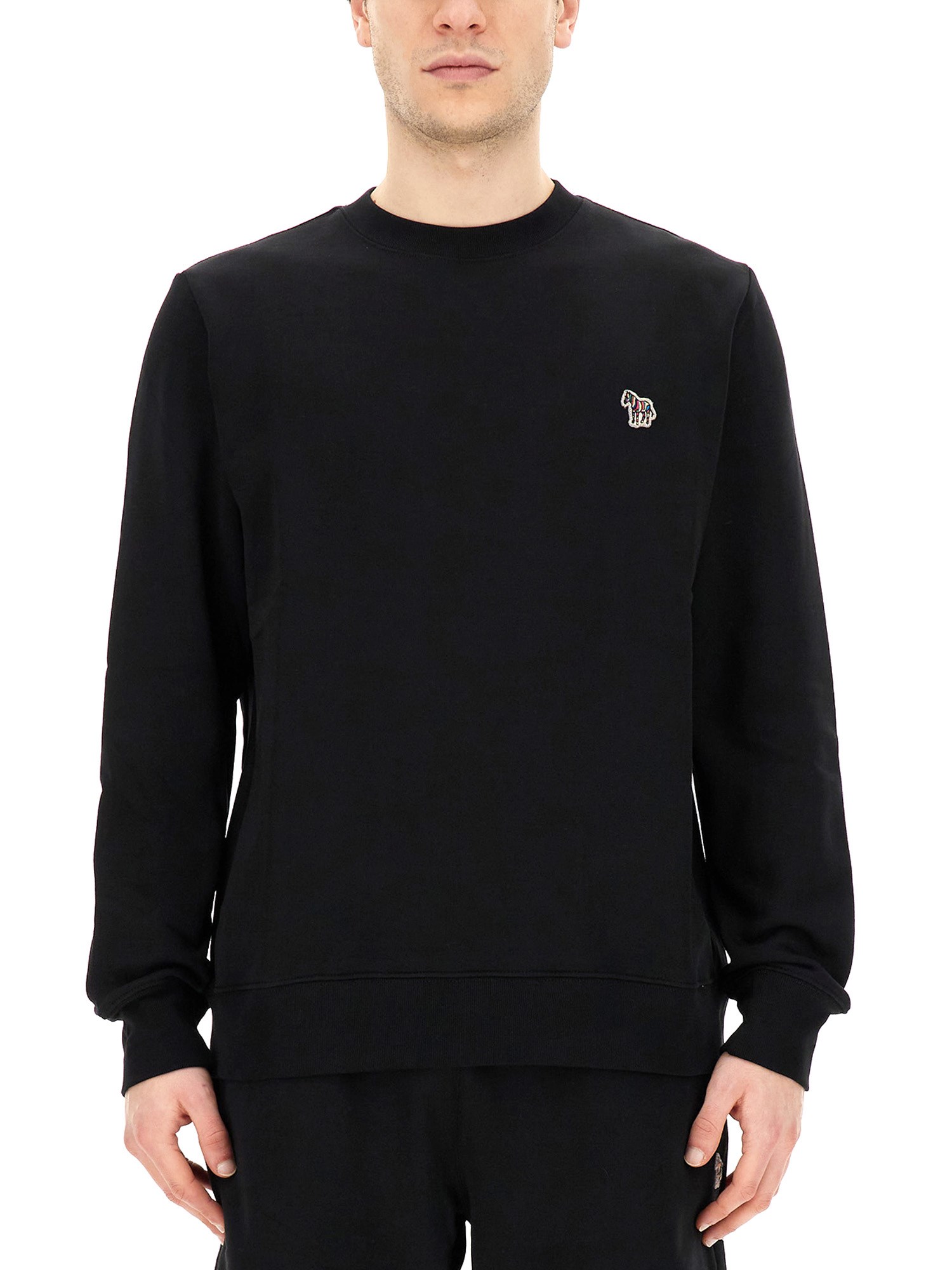ps by paul smith sweatshirt with zebra embroidery