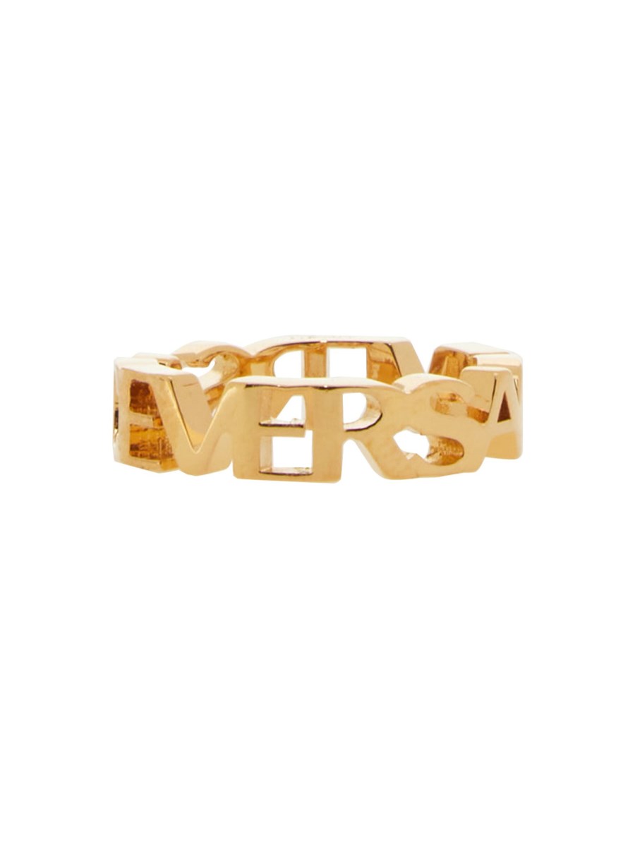 VERSACE ANELLO CON LOGO