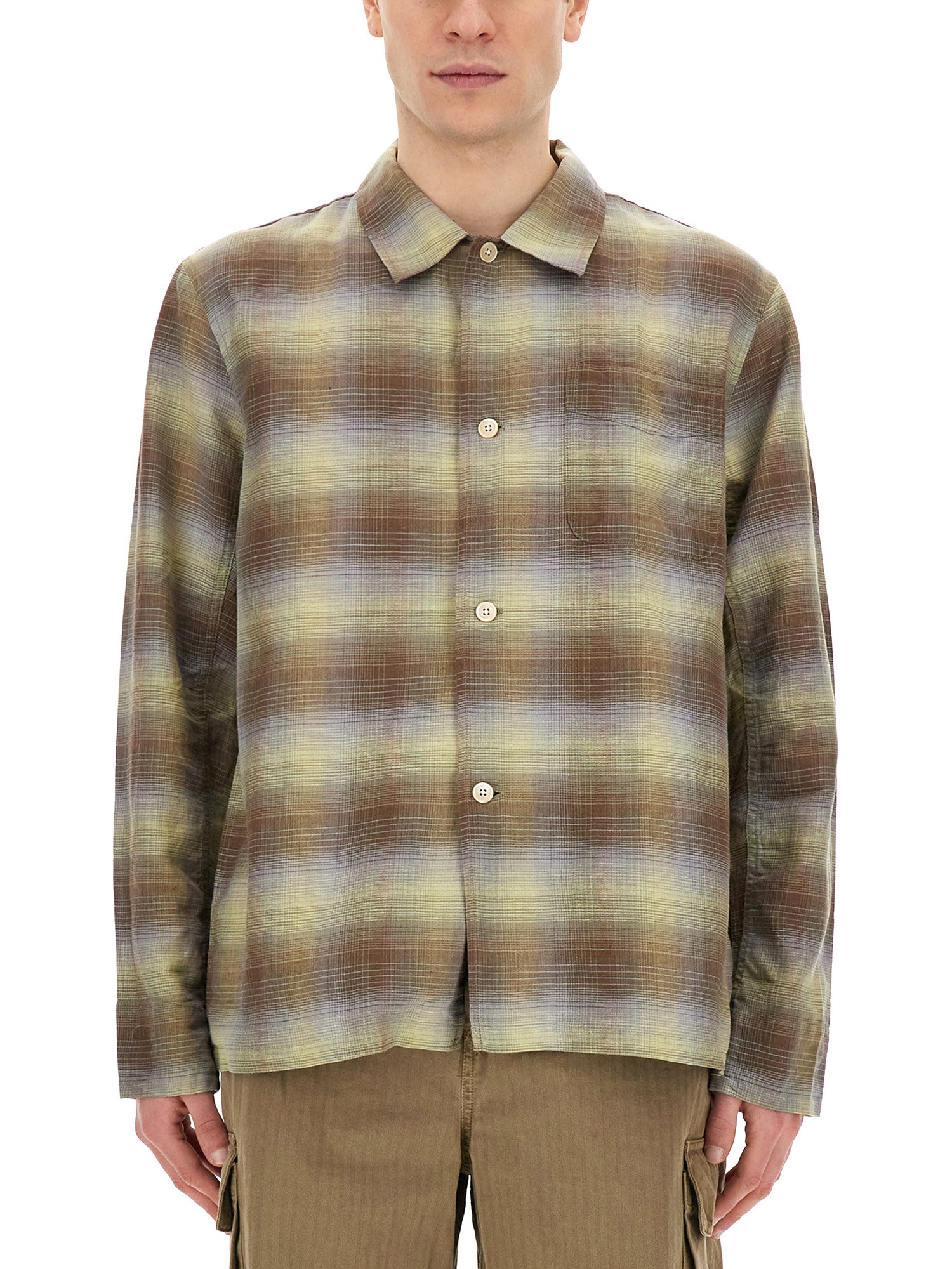 our legacy murky static fabric shirt
