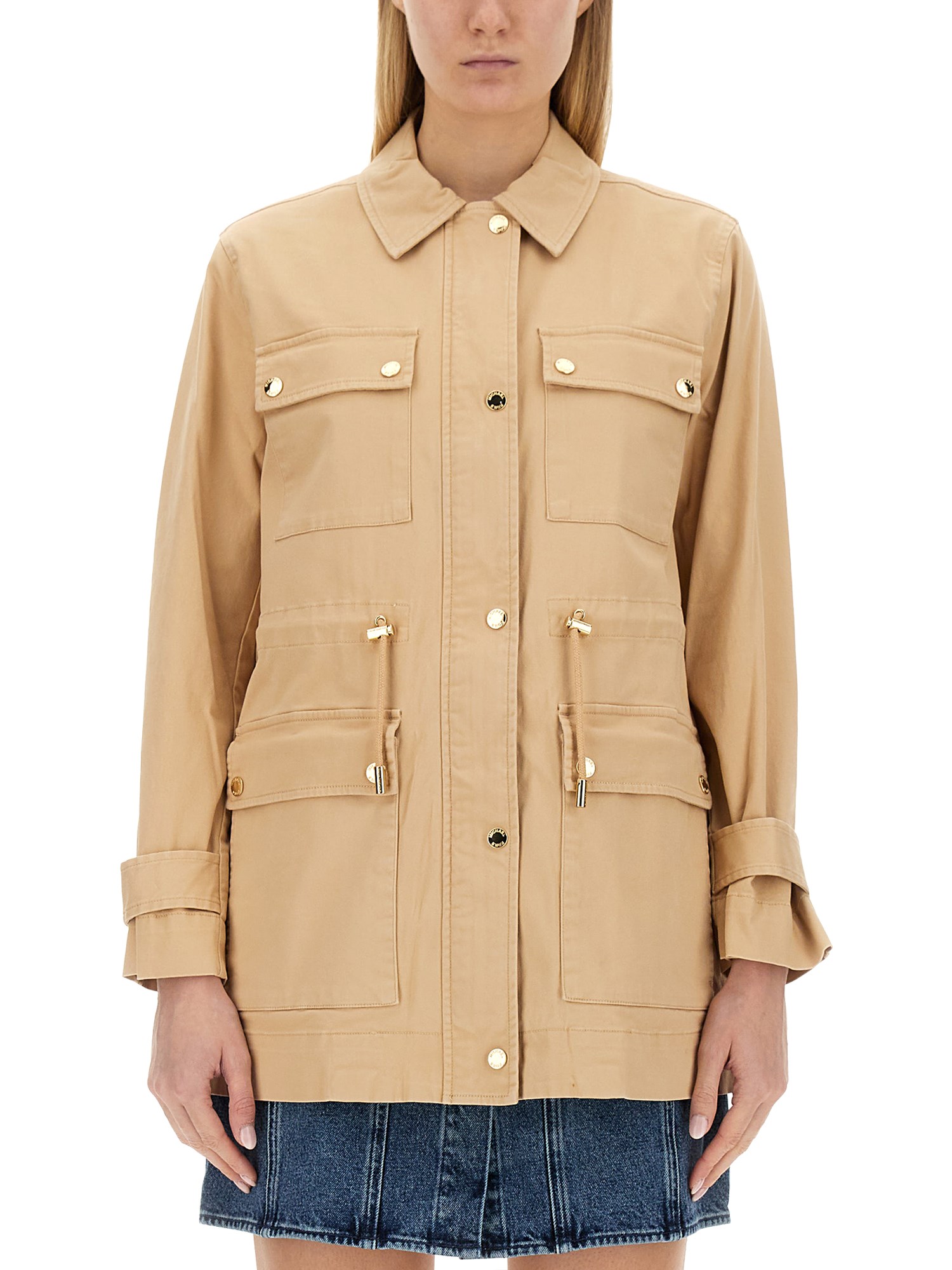 michael by michael kors jacket with cargo pockets