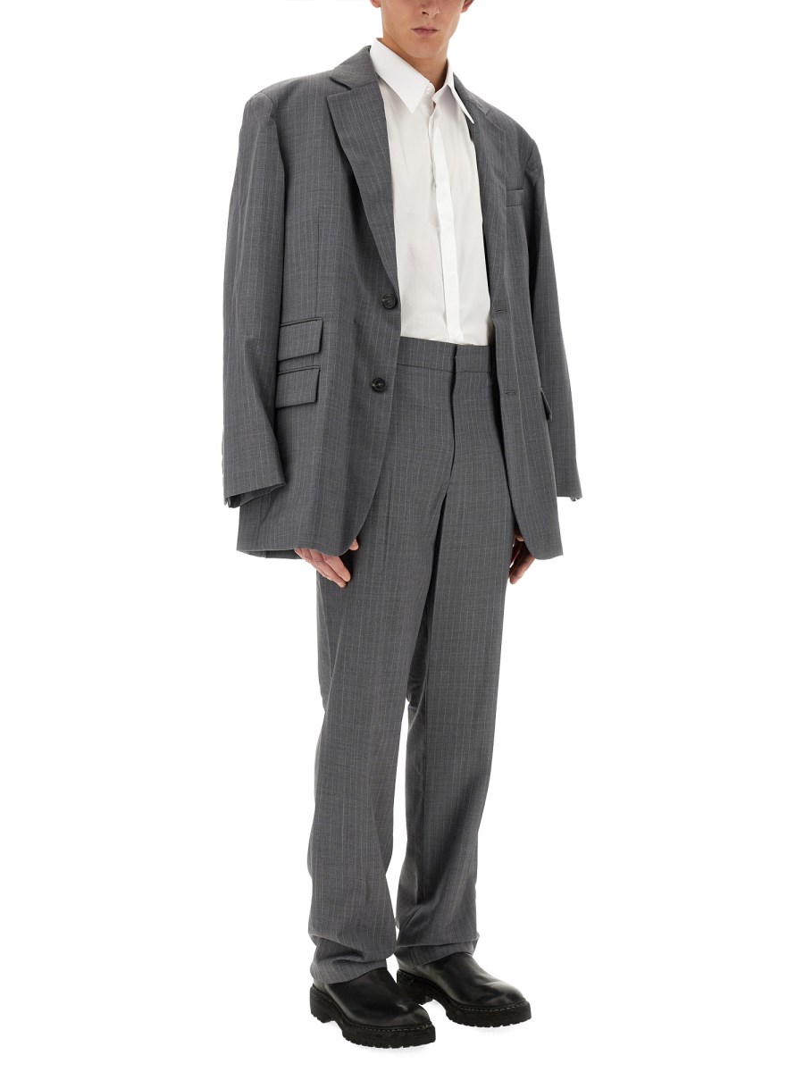 HELMUT LANG - WOOL PANTS - Eleonora Bonucci