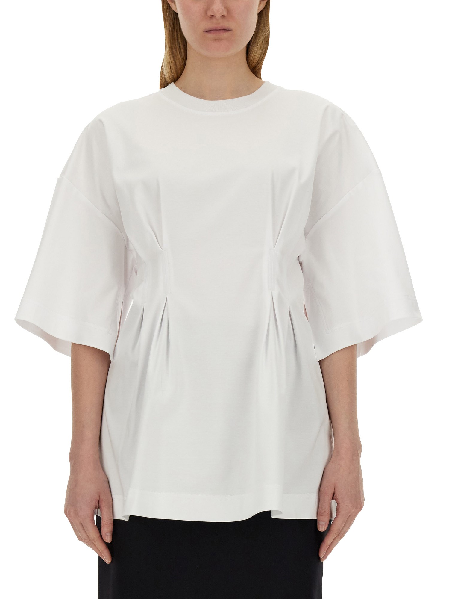 Max Mara "giotto Summer" T-shirt In White