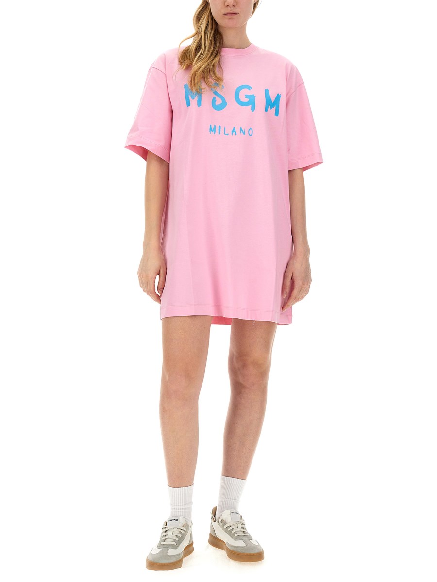 Msgm t best sale shirt dress