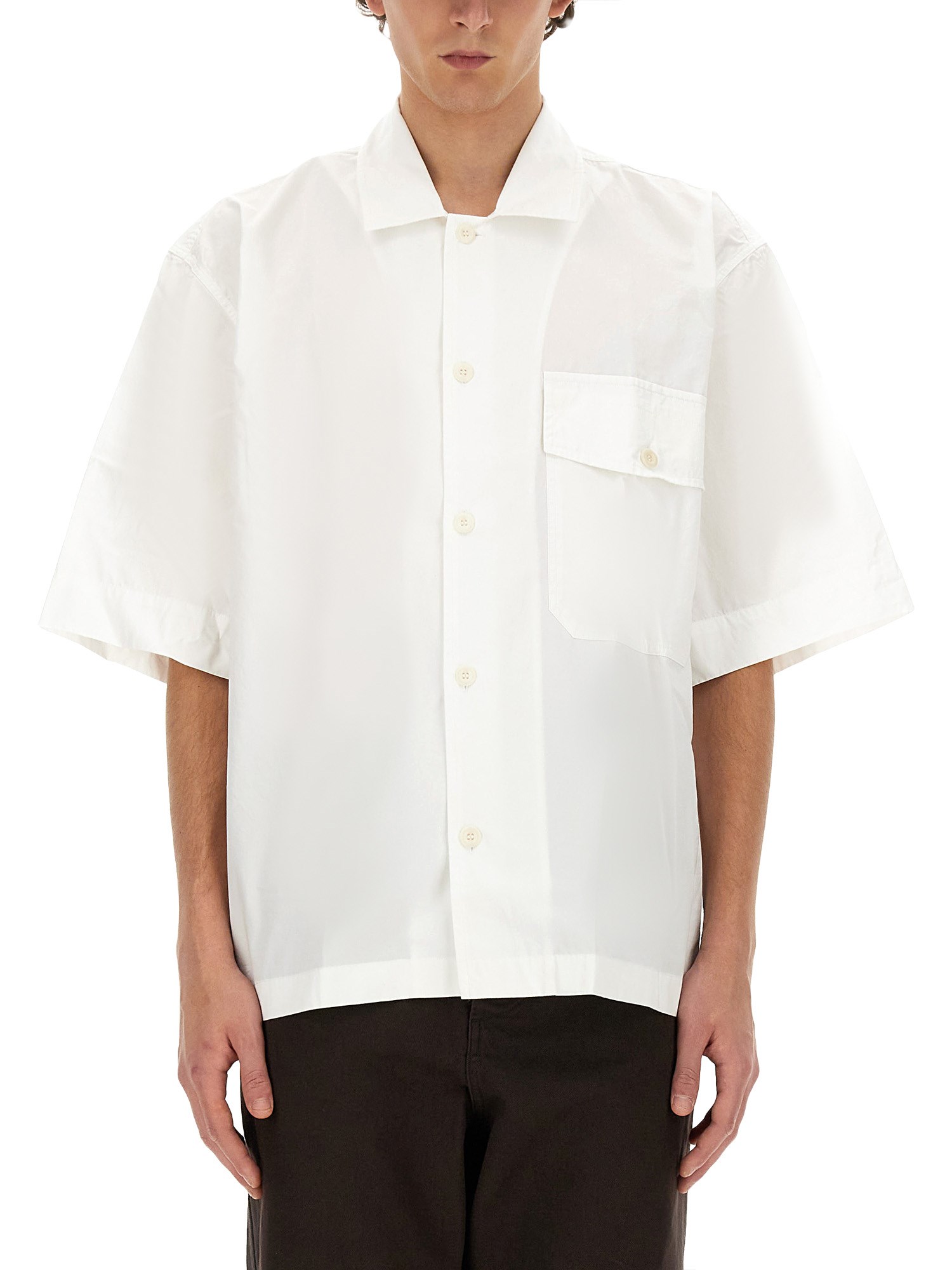 margaret howell short-sleeved shirt