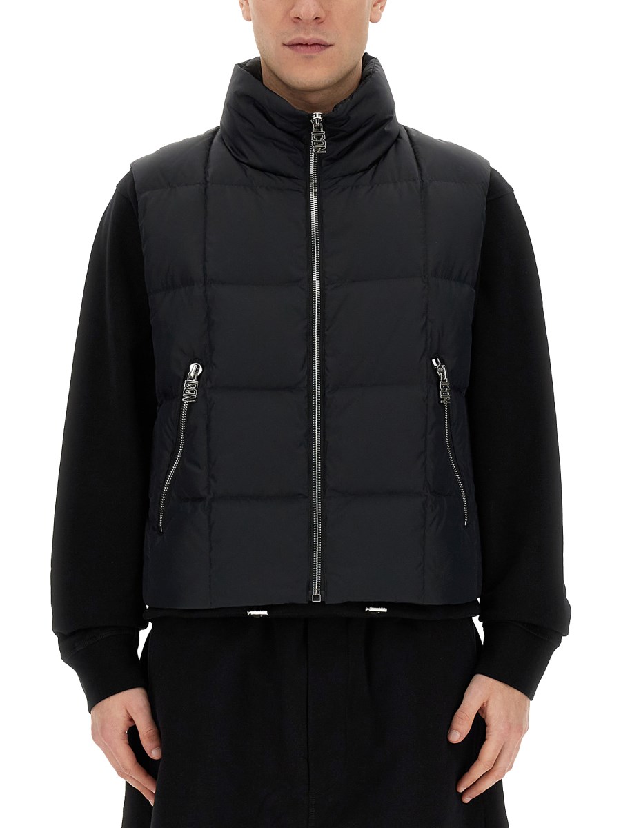 DSQUARED PIUMINO GILET IN NYLON