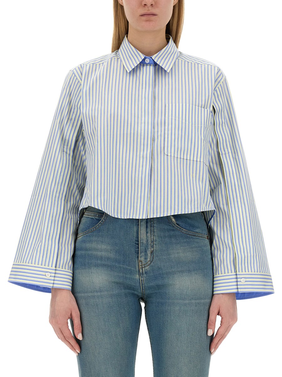 CAMICIA CROPPED FIT 