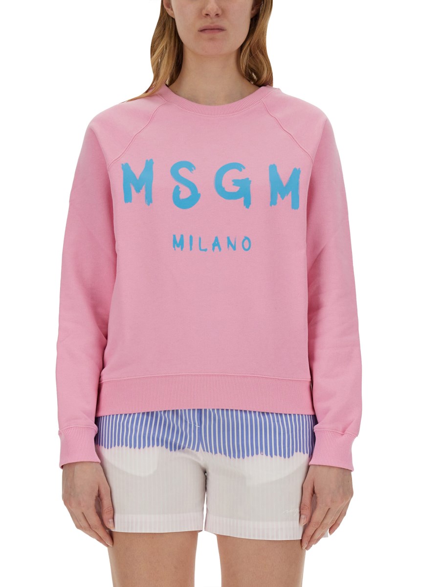 MSGM FELPA CON LOGO