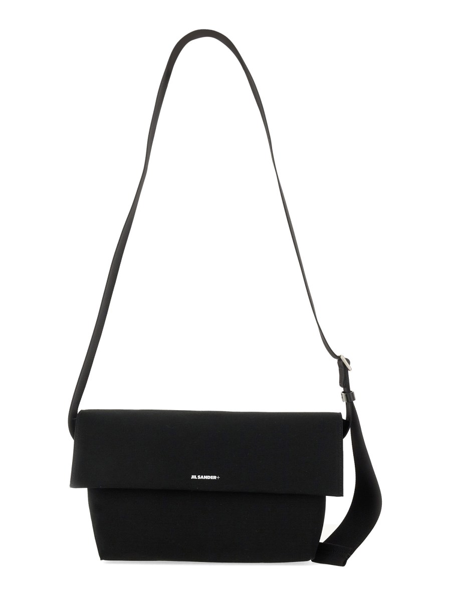 JIL SANDER BORSA A TRACOLLA SMALL CON LOGO