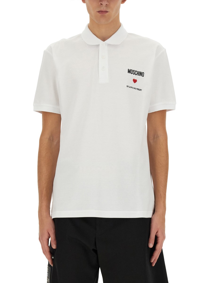 love moschino polo shirt