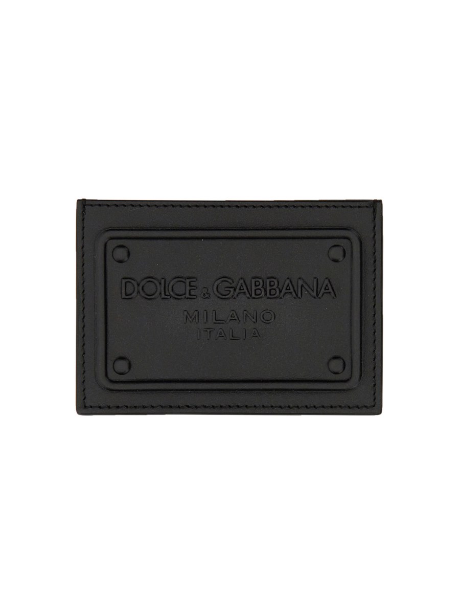 PORTACARTE IN PELLE CON LOGO