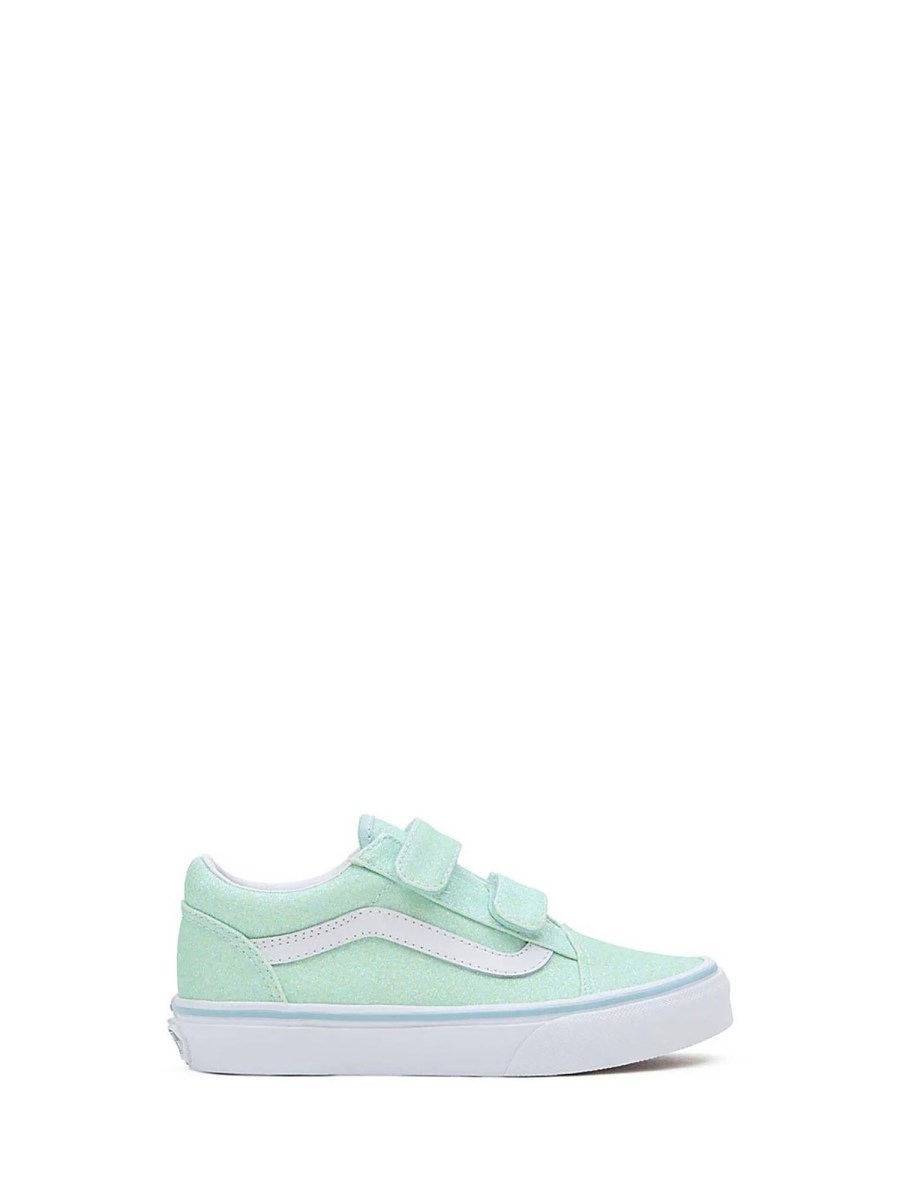 uy old skool v glitter pastel blue