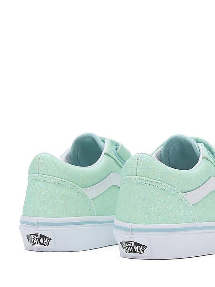 uy old skool v glitter pastel blue