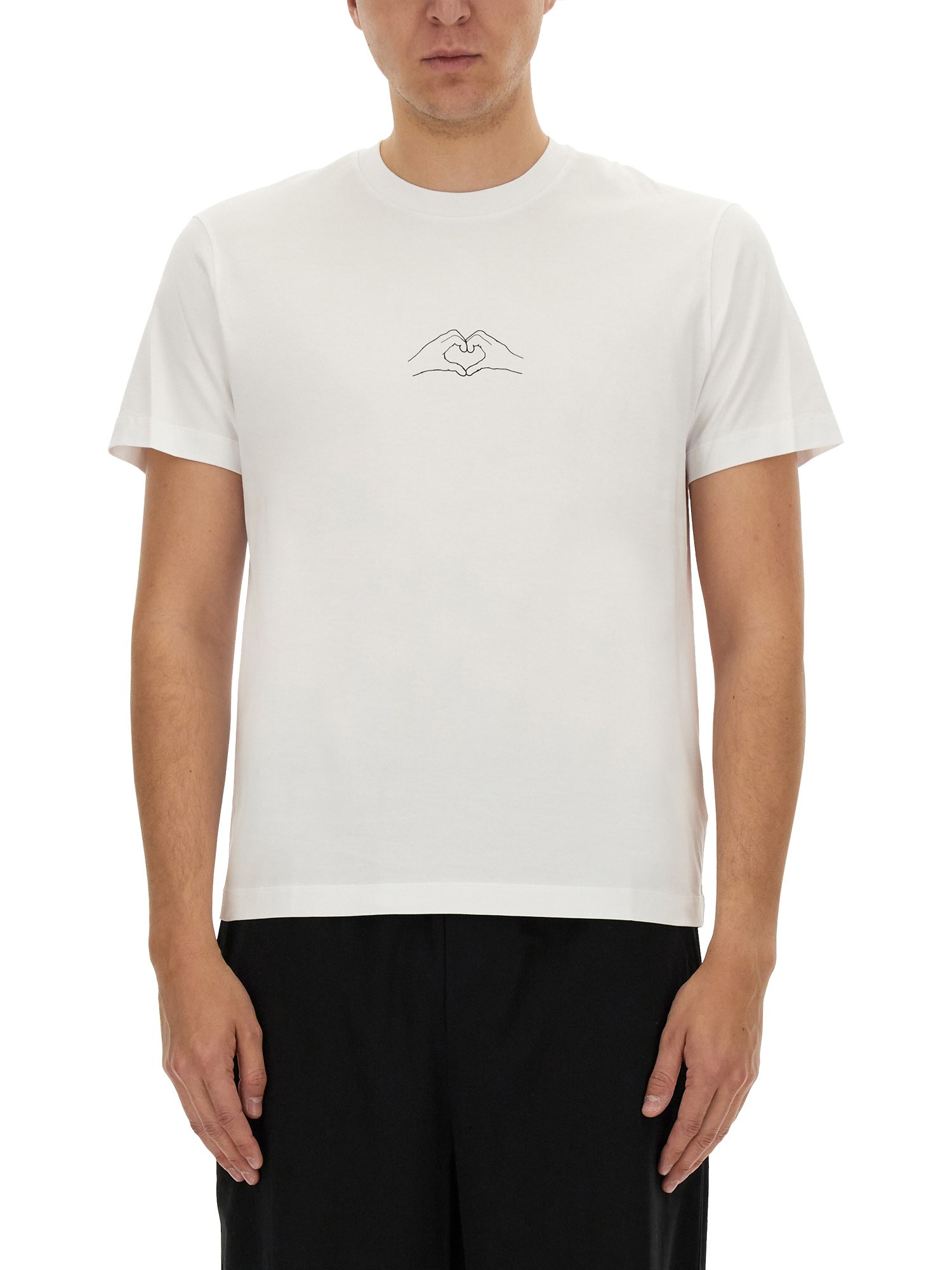 neil barrett t-shirt with print