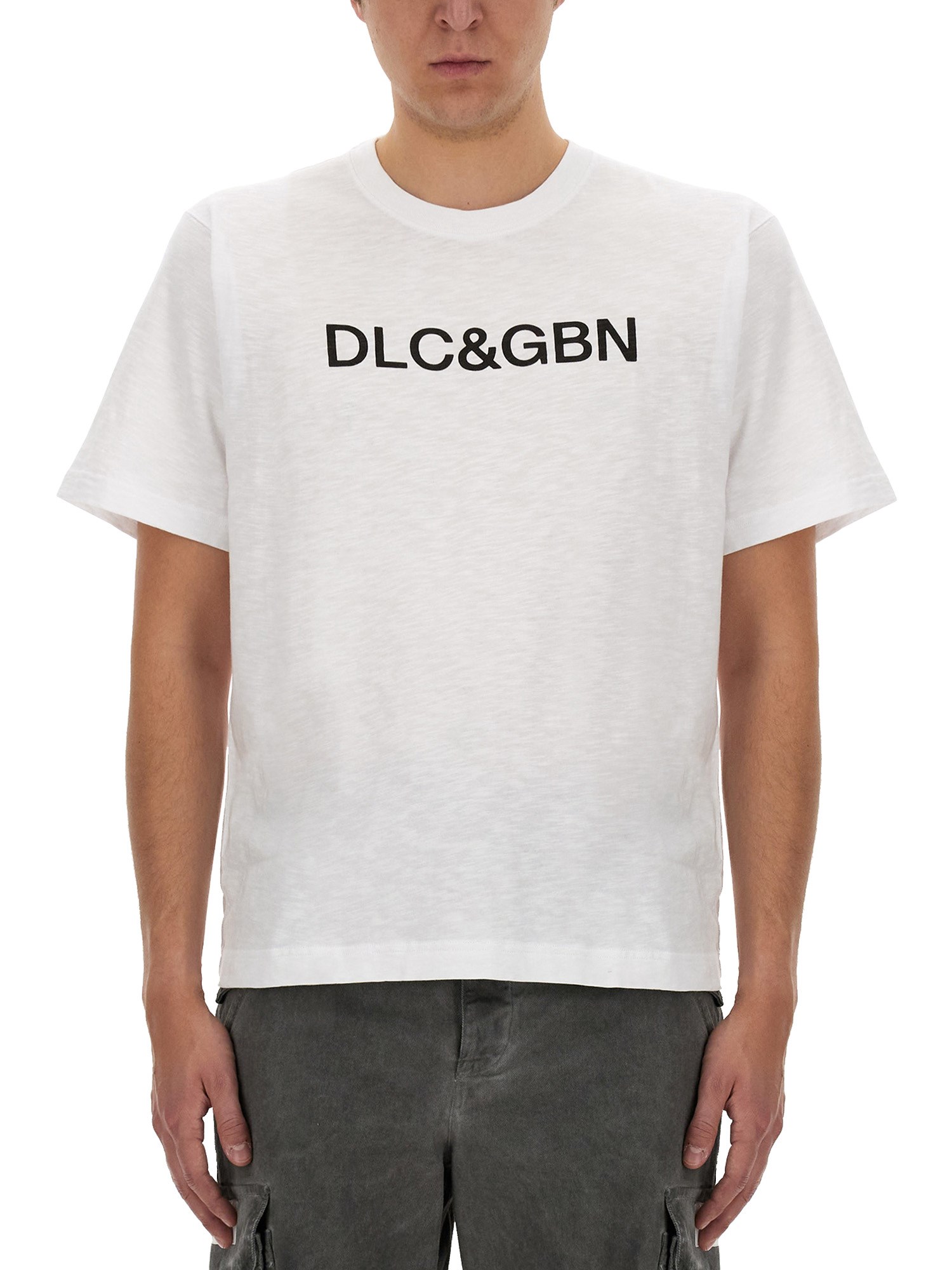 Shop Dolce & Gabbana T-shirt With Logo In White