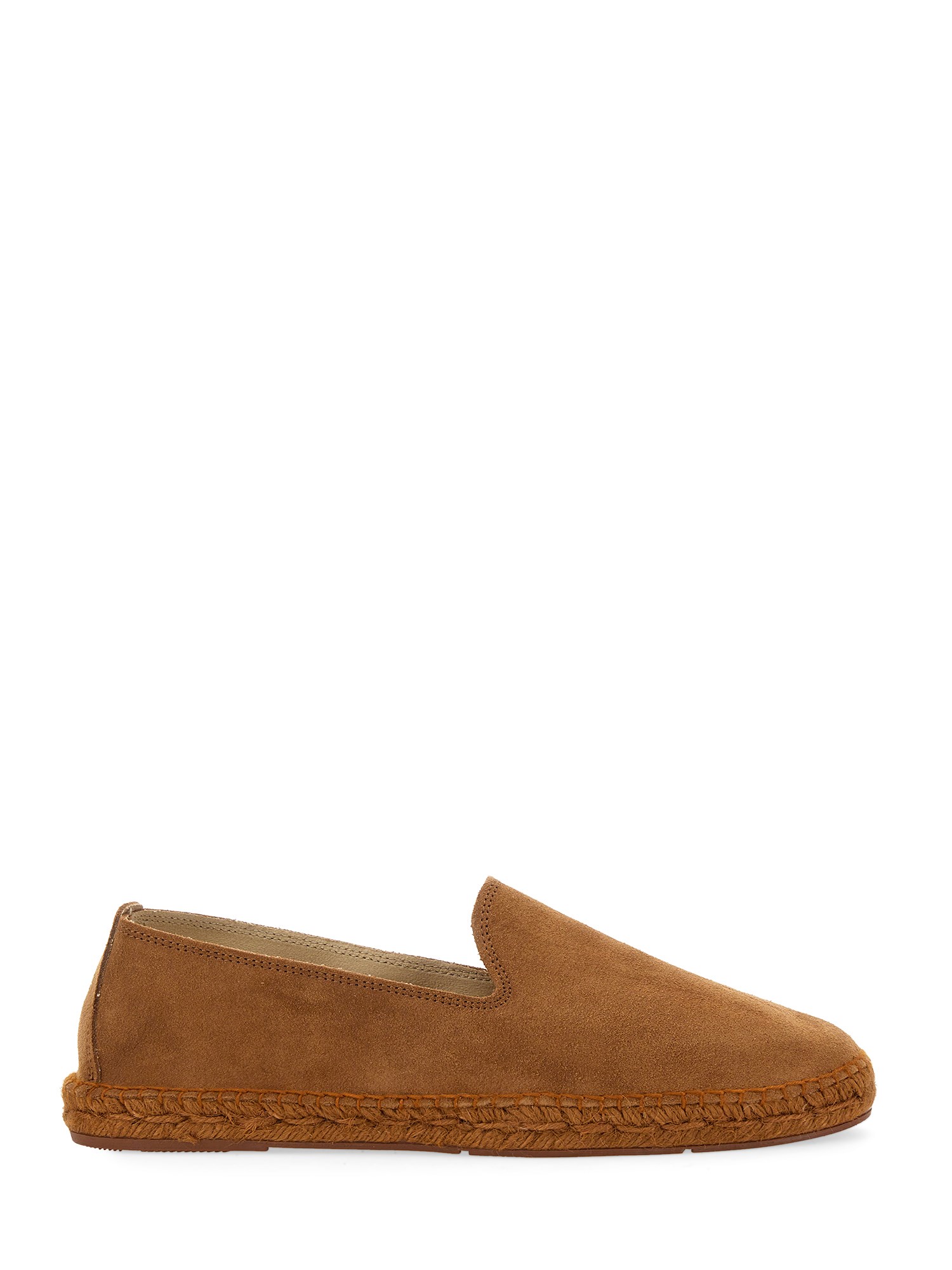 Shop Manebi Espadrille In Suede In Brown