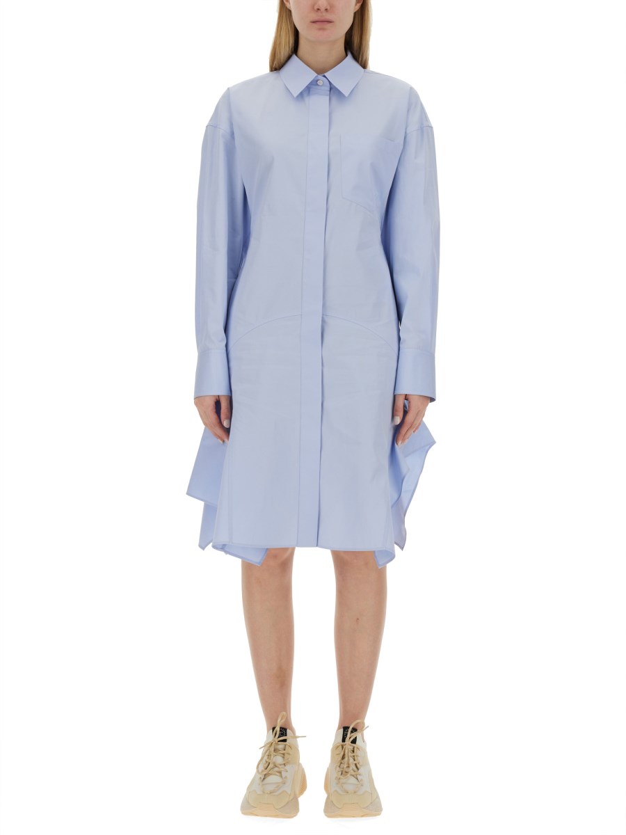 Stella McCartney Shirt Dress, in Blue