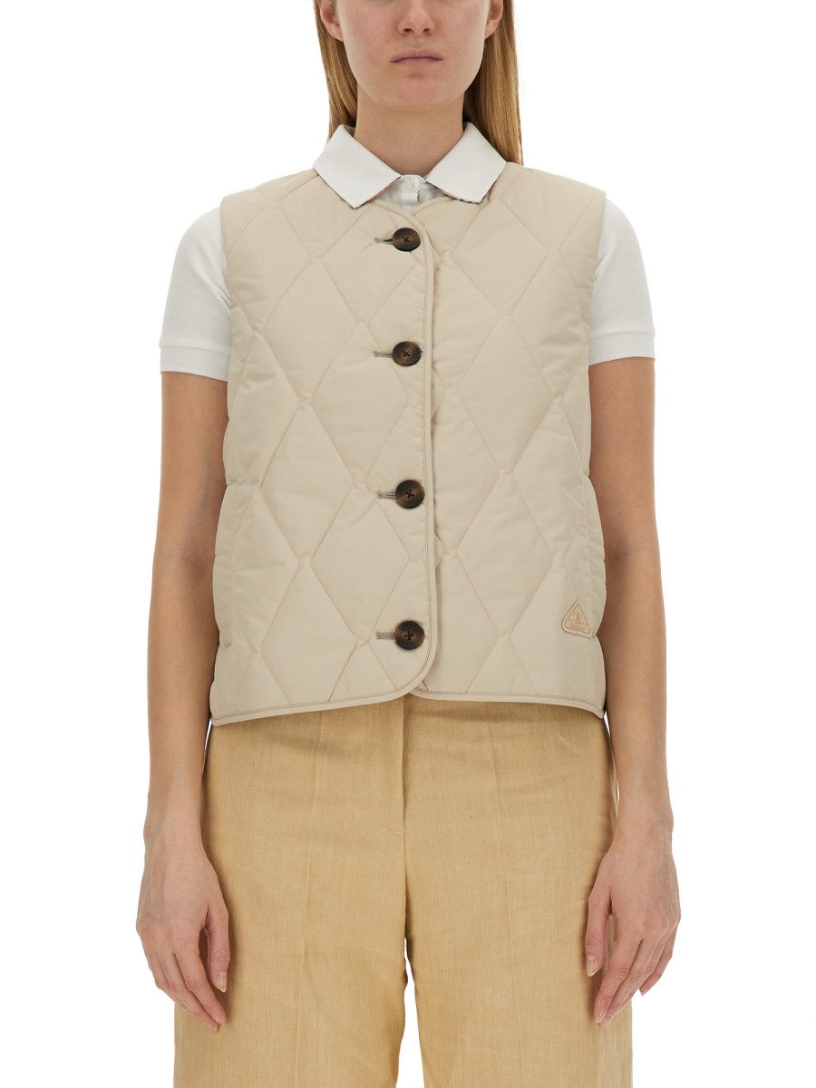 BARBOUR GILET KELLEY IN NYLON TRAPUNTATO