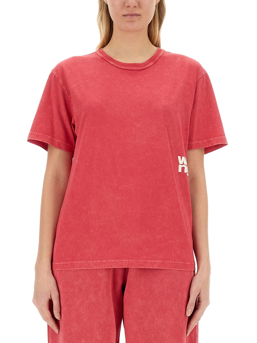 ALEXANDERWANG.T T-SHIRT CON LOGO