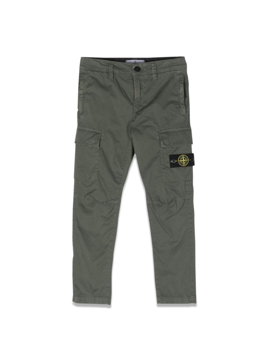 pantalone regular tapered - olive