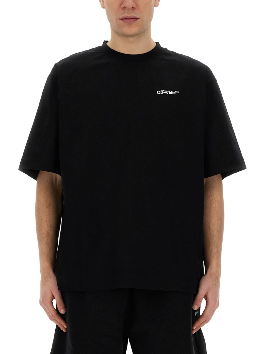 OFF-WHITE T-SHIRT CON LOGO