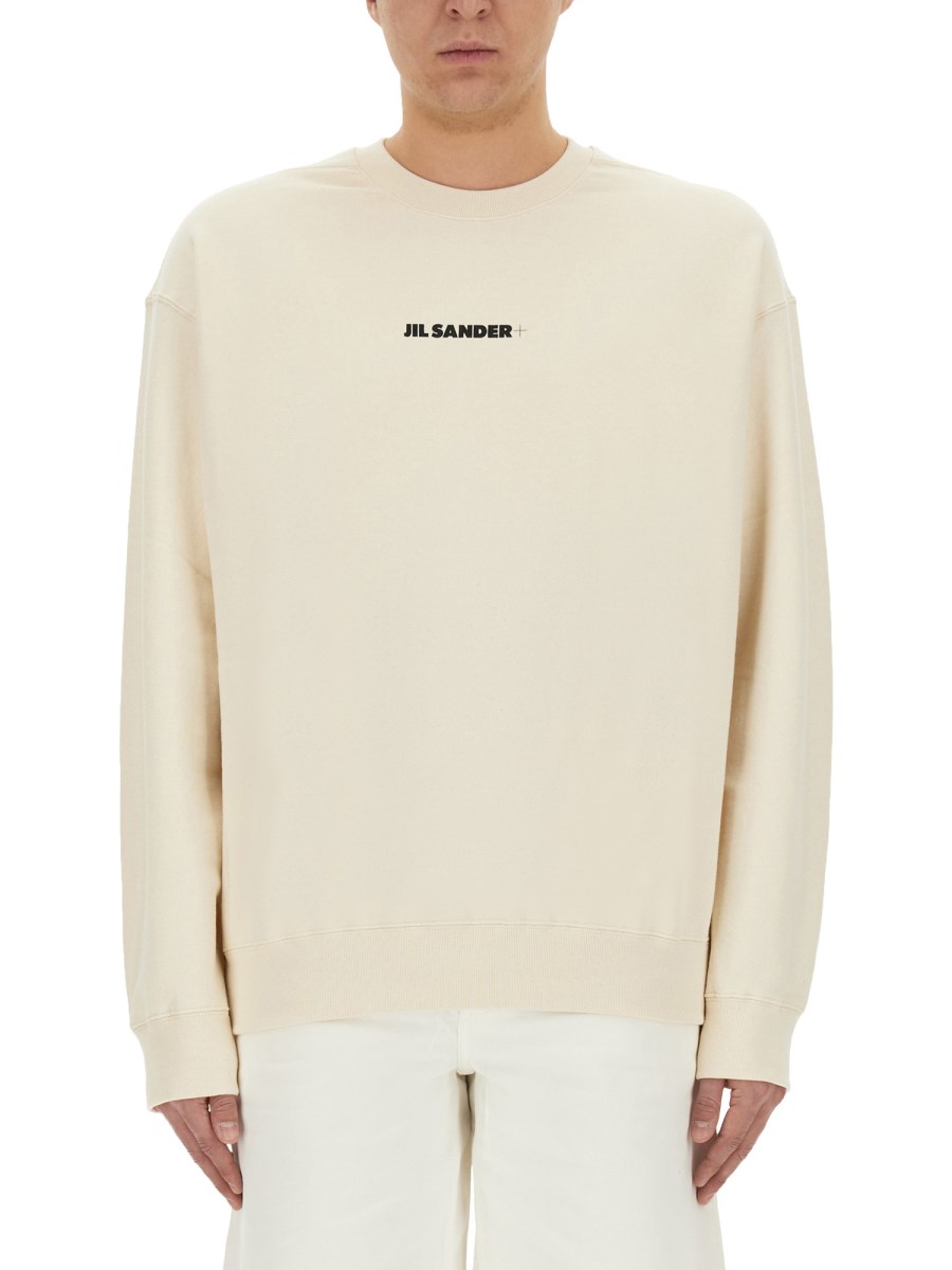 JIL SANDER FELPA CON LOGO