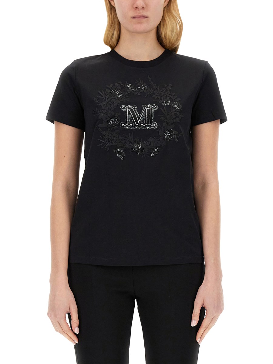 MAX MARA T-SHIRT ELMO IN COTONE