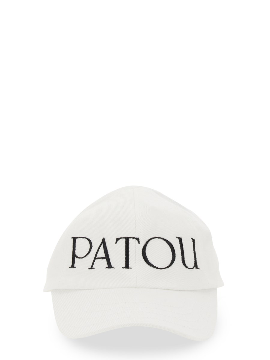 PATOU CAPPELLO DA BASEBALL IN COTONE CON LOGO