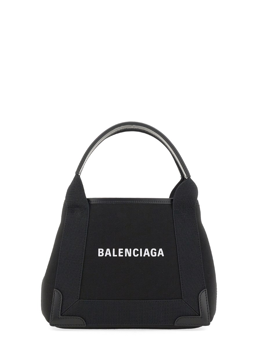 Balenciaga navy cabas xs 2024 bag