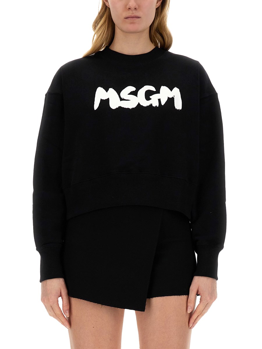 MSGM FELPA CON LOGO