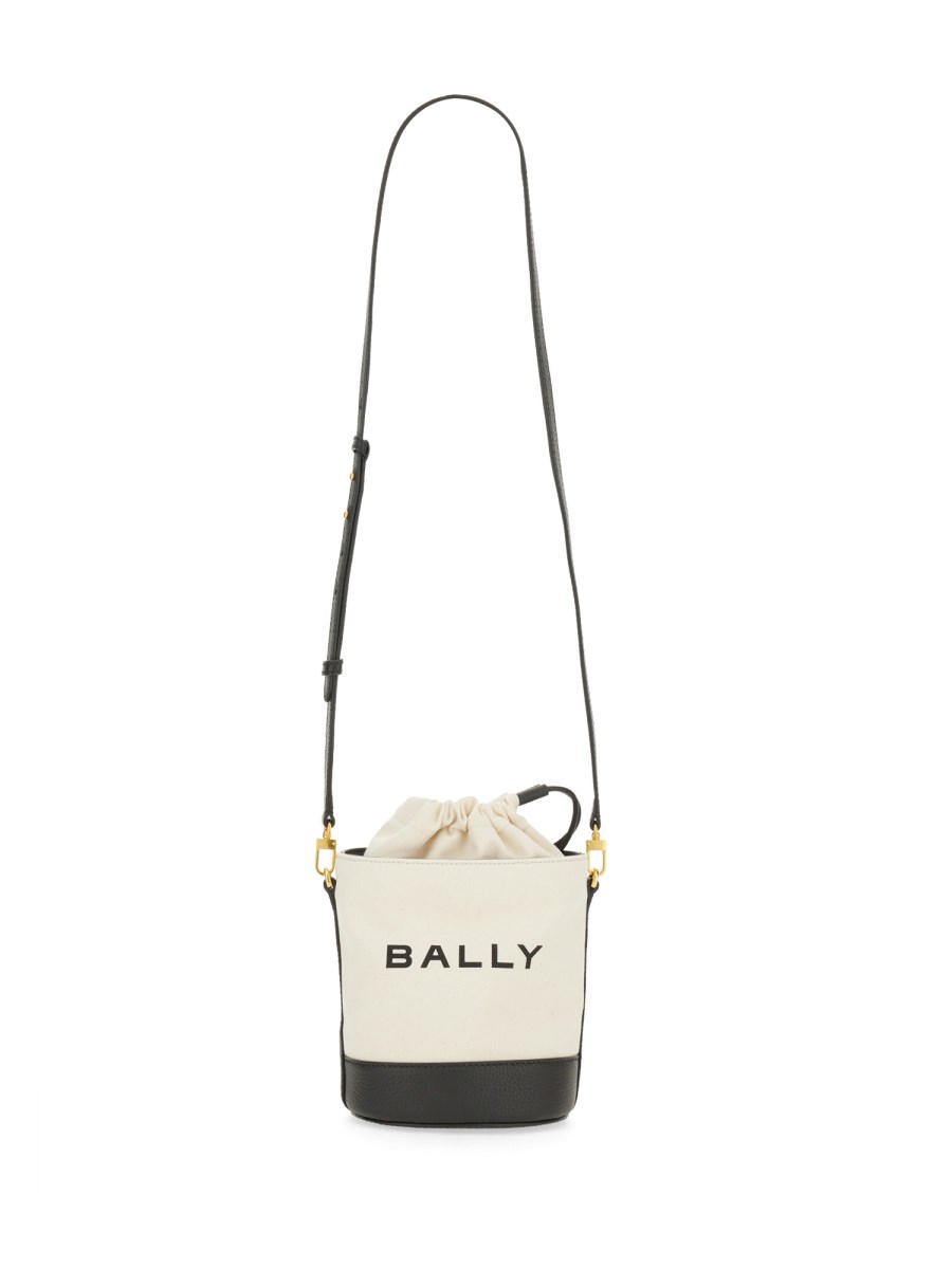 BALLY BORSA BUCKET "BAR" IN COTONE