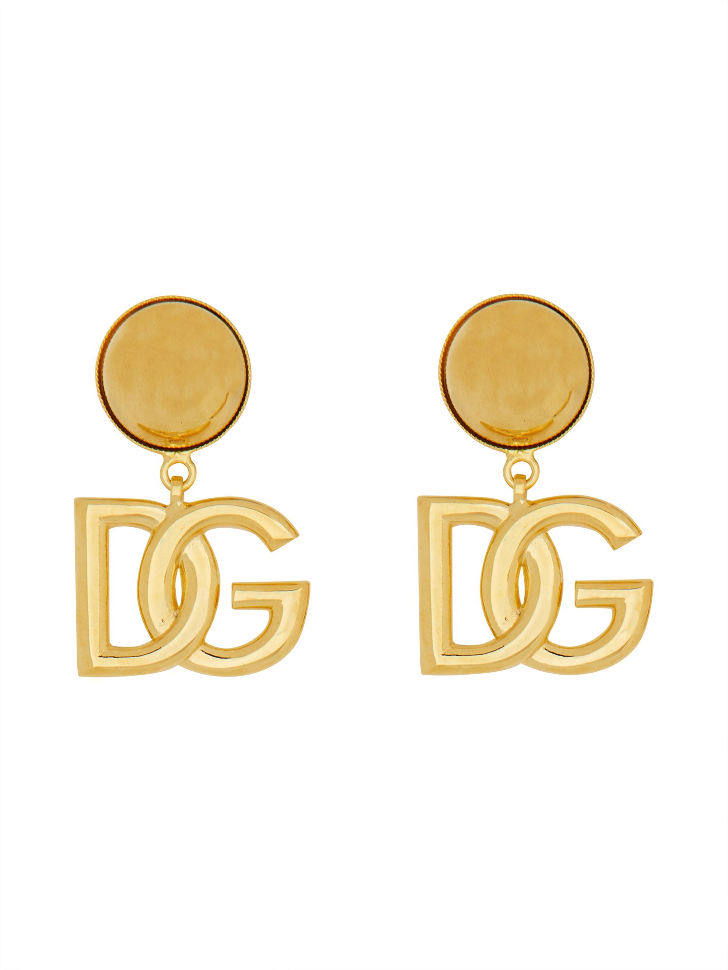 dolce & gabbana dg logo earrings