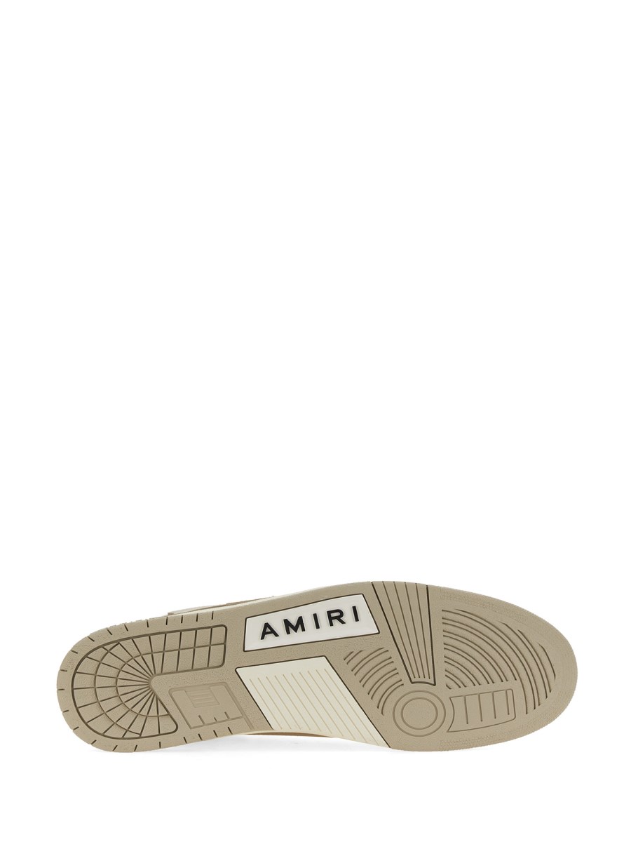 AMIRI - SKEL TOP LOW LEATHER SNEAKER - Eleonora Bonucci