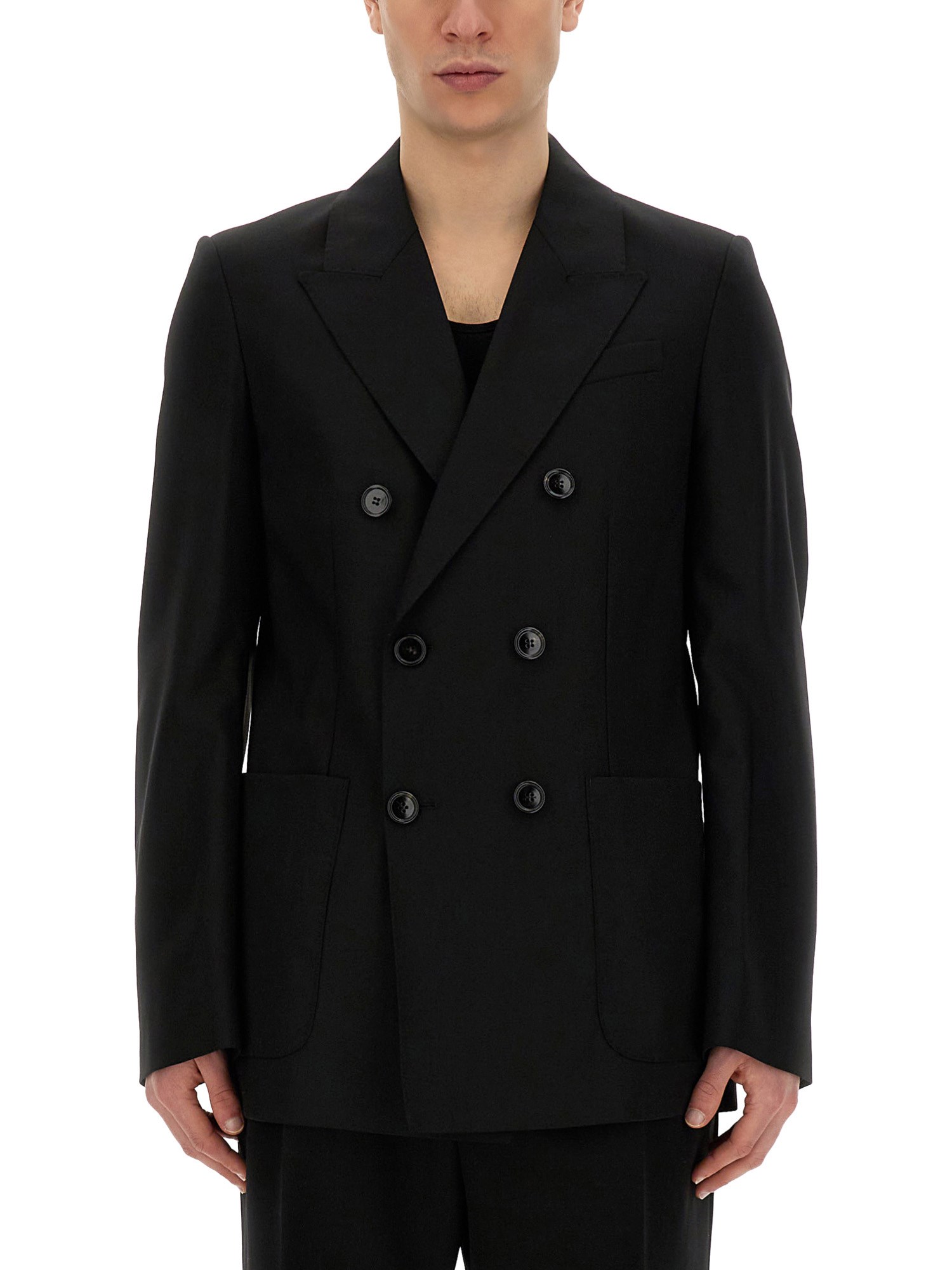 ami paris double-breasted jacket
